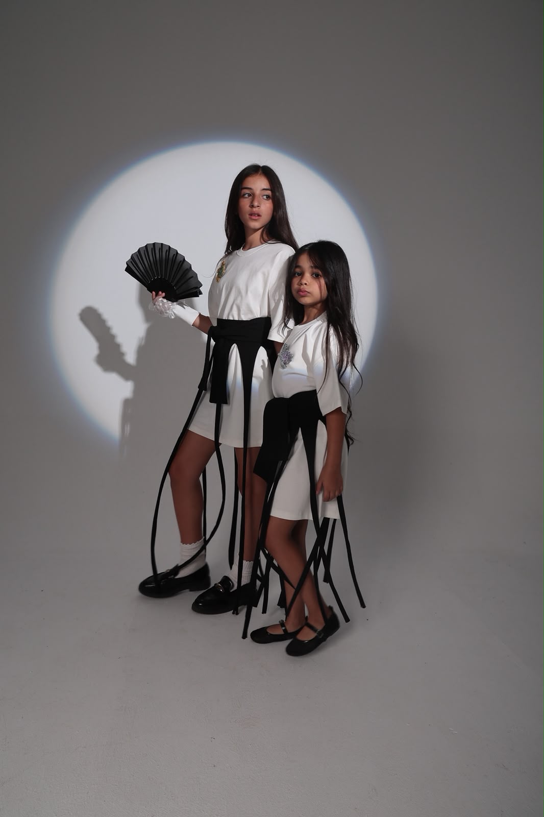 Black Wrap Belted